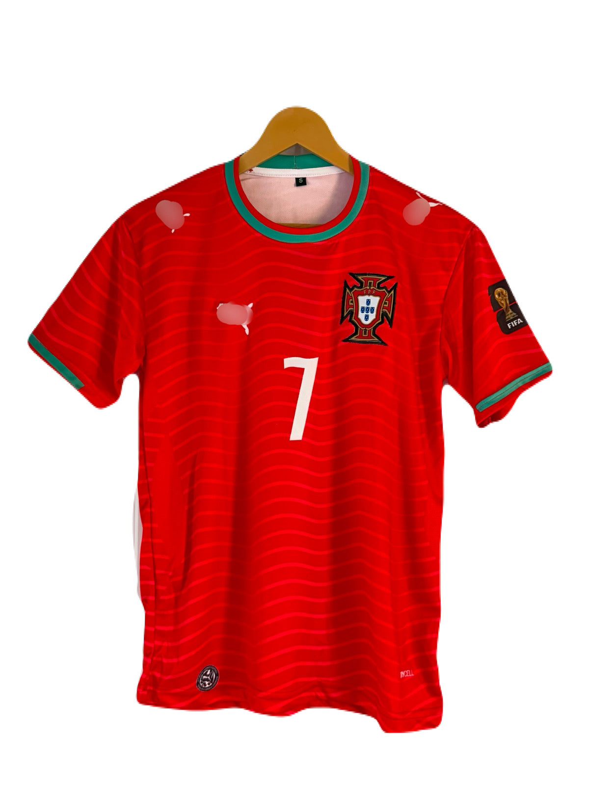 Ronaldo Portugal 2026 World Cup Home Kit  Half Sleeve Embroidery - P2377