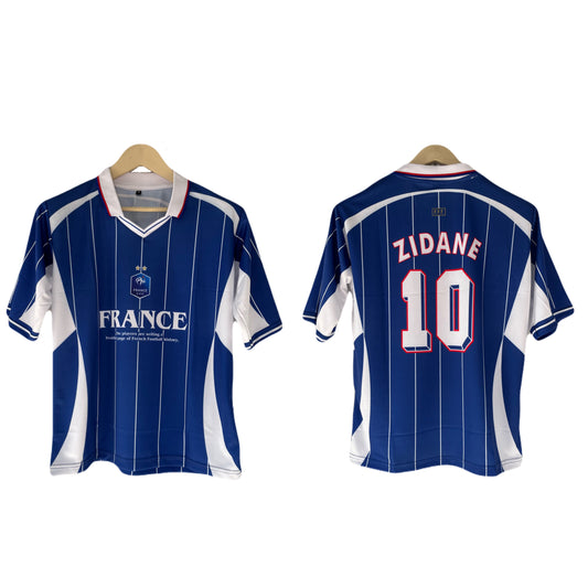 France 1998 Fantasy Edition jersey Zidane Five Sleeve Sublimation - Ms Retro Store
