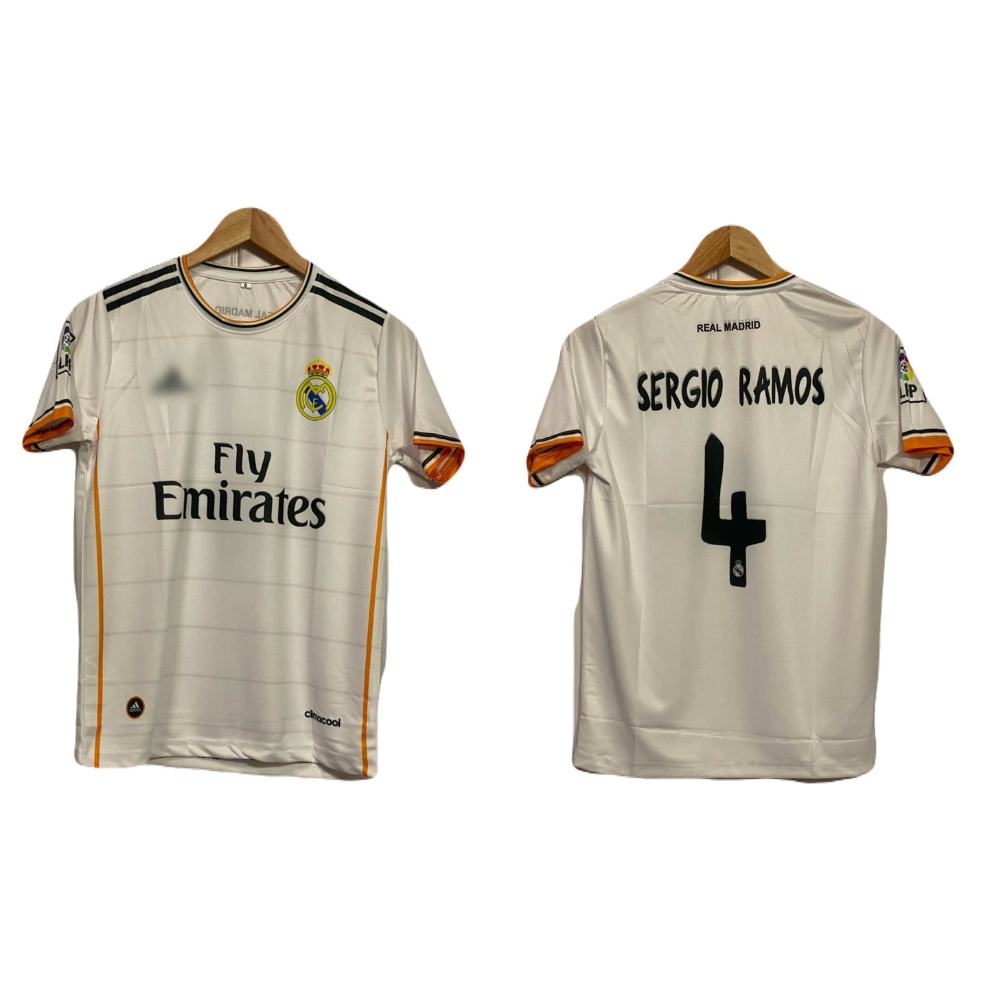 Real madrid 2014 home sergio ramos - ms retro store