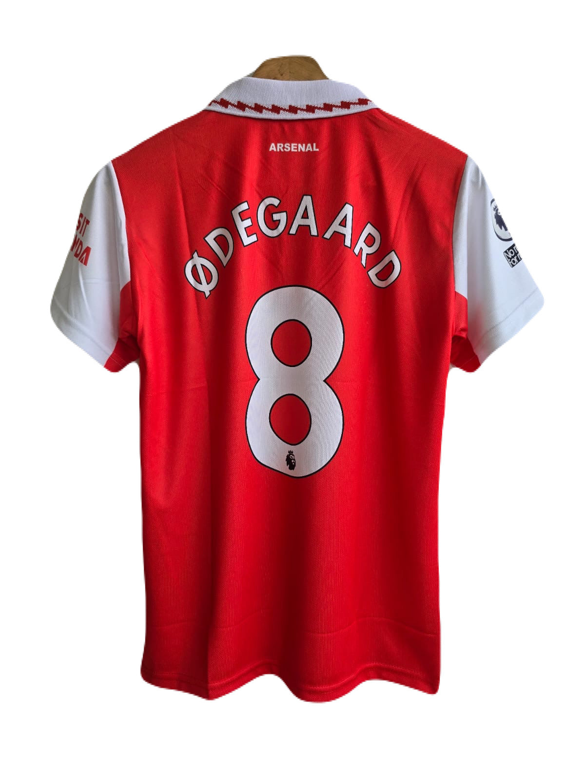 Arsenal odegard 2025-2026 Half Sleeve Collar Embroidery -  Ms Retro Store