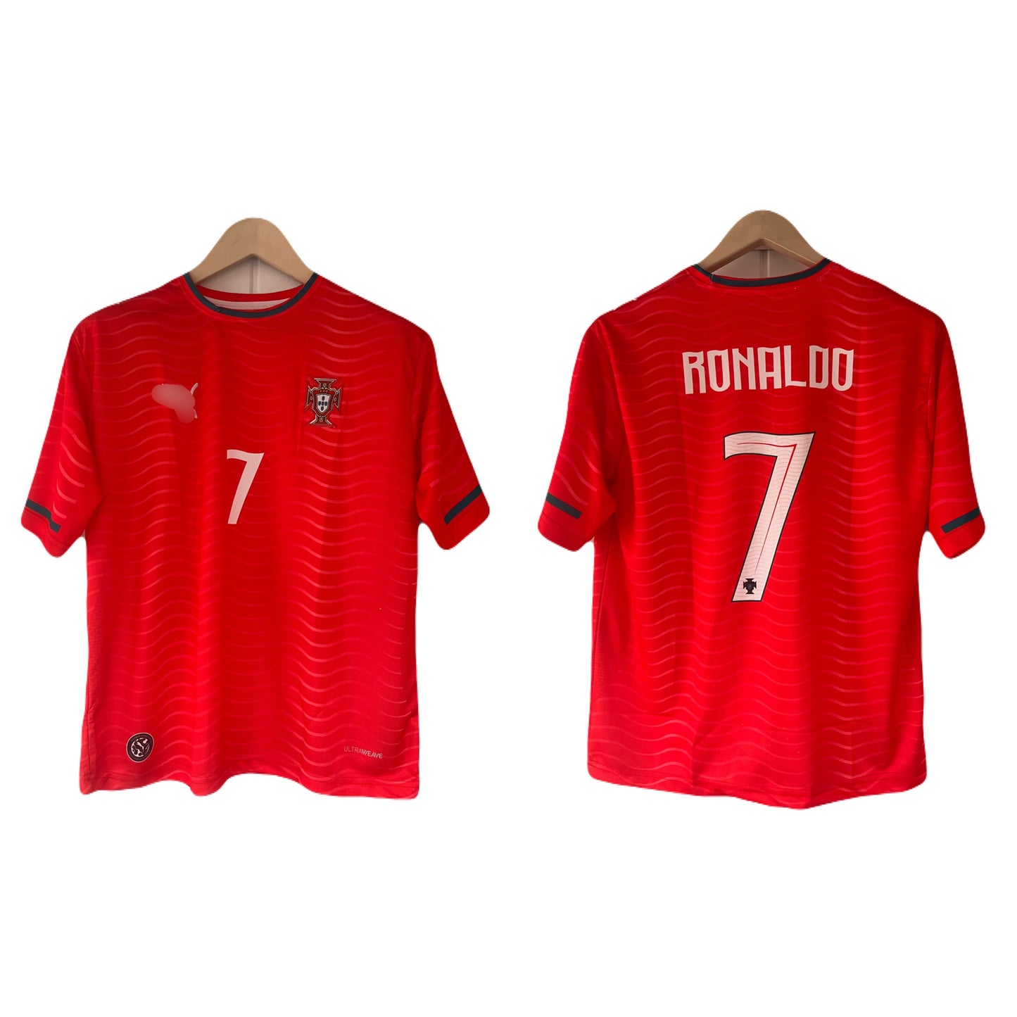 Ronaldo Portugal Home 2026 Five sleeve Embroidery Jersey - P2043