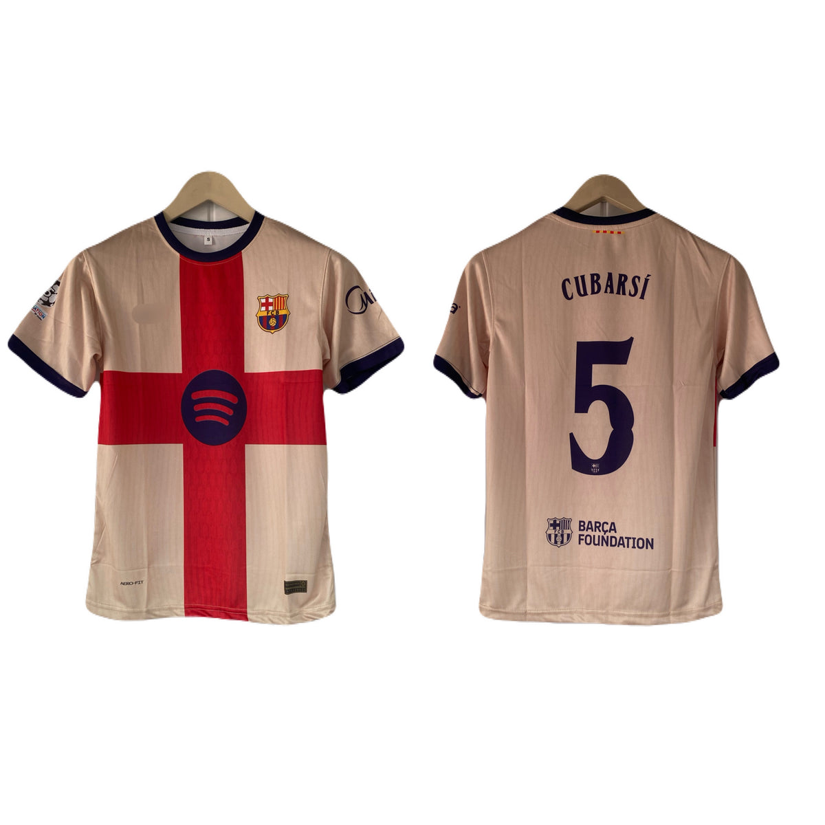 Cubarsi Barcelona 2026/27 special kit Half Sleeve sublimation jersey - P2539