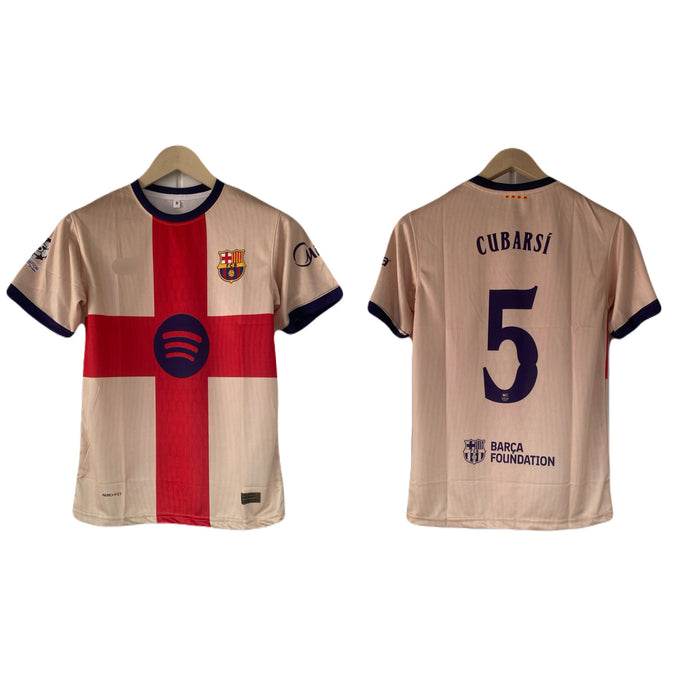 Cubarsi Barcelona 2026/27 special kit Half Sleeve sublimation jersey - P2539