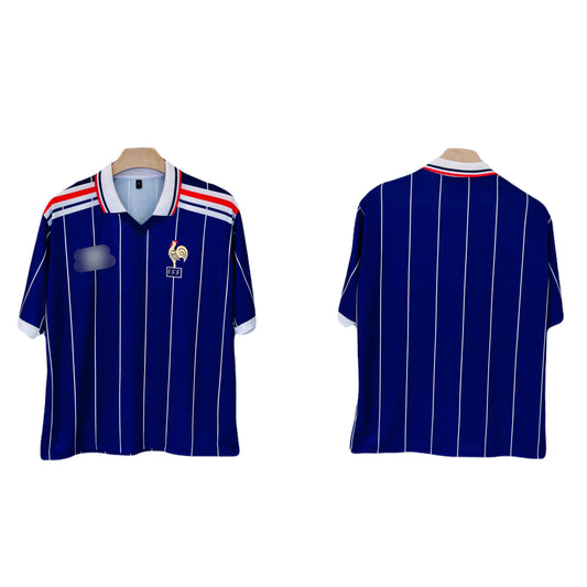 France 1982 world cup plane back Five Sleeve Sublimation - P2000  Ms Retro Store