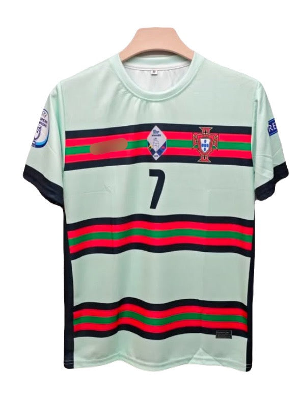 Portugal 2021/22 away jersey Ronaldo - P574 ms retro store