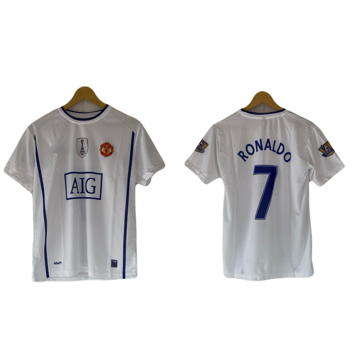 Manchester united Ronaldo half sleeve embroidery - P2729