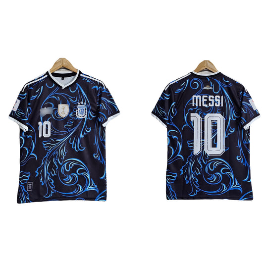 Argentina 2026 Worldcup messi Away Half Sleeve Trio Embroidery crew neck Jersey -P1678 ms retro store