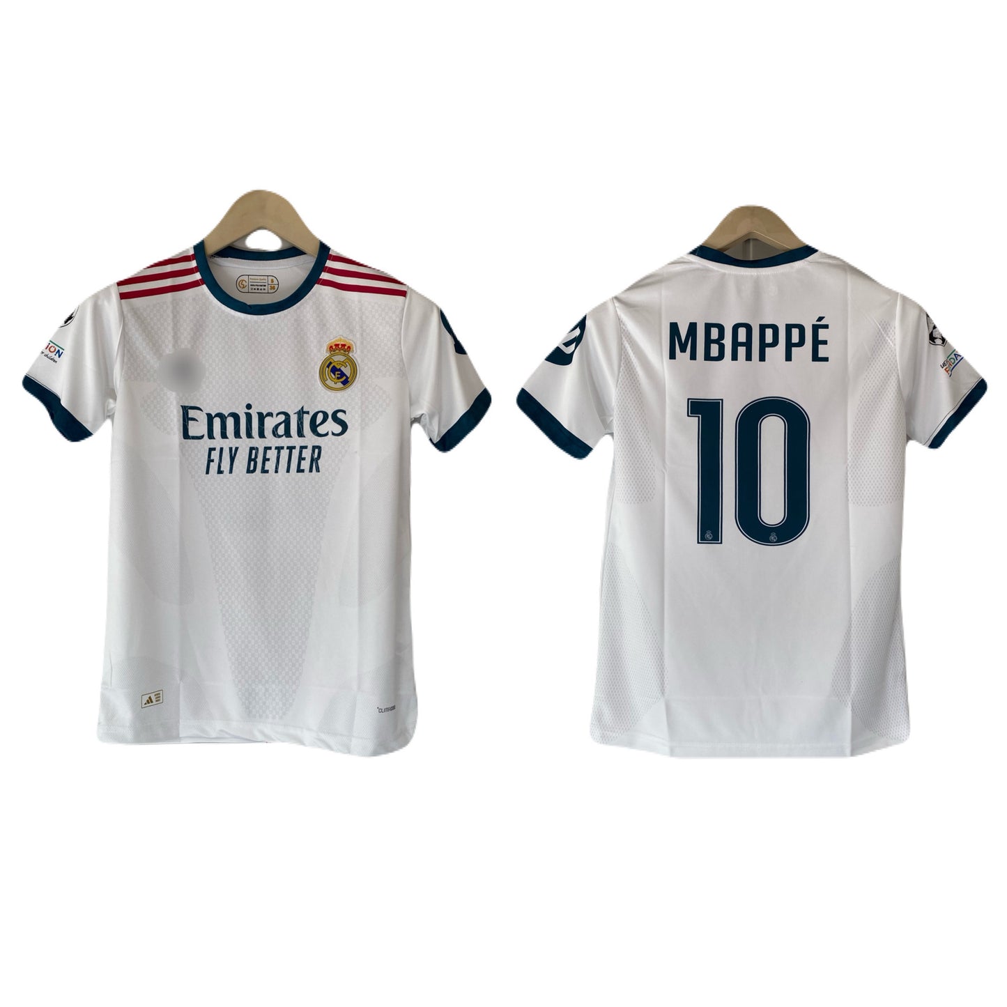 Mbappe Real Madrid 2026-27 Home Kit embroidery half sleeve jersey - P2364