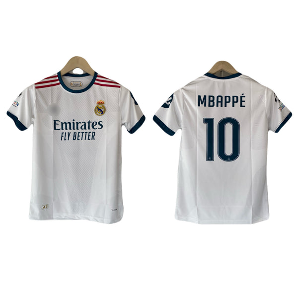 Mbappe Real Madrid 2026-27 Home Kit embroidery half sleeve jersey - P2364