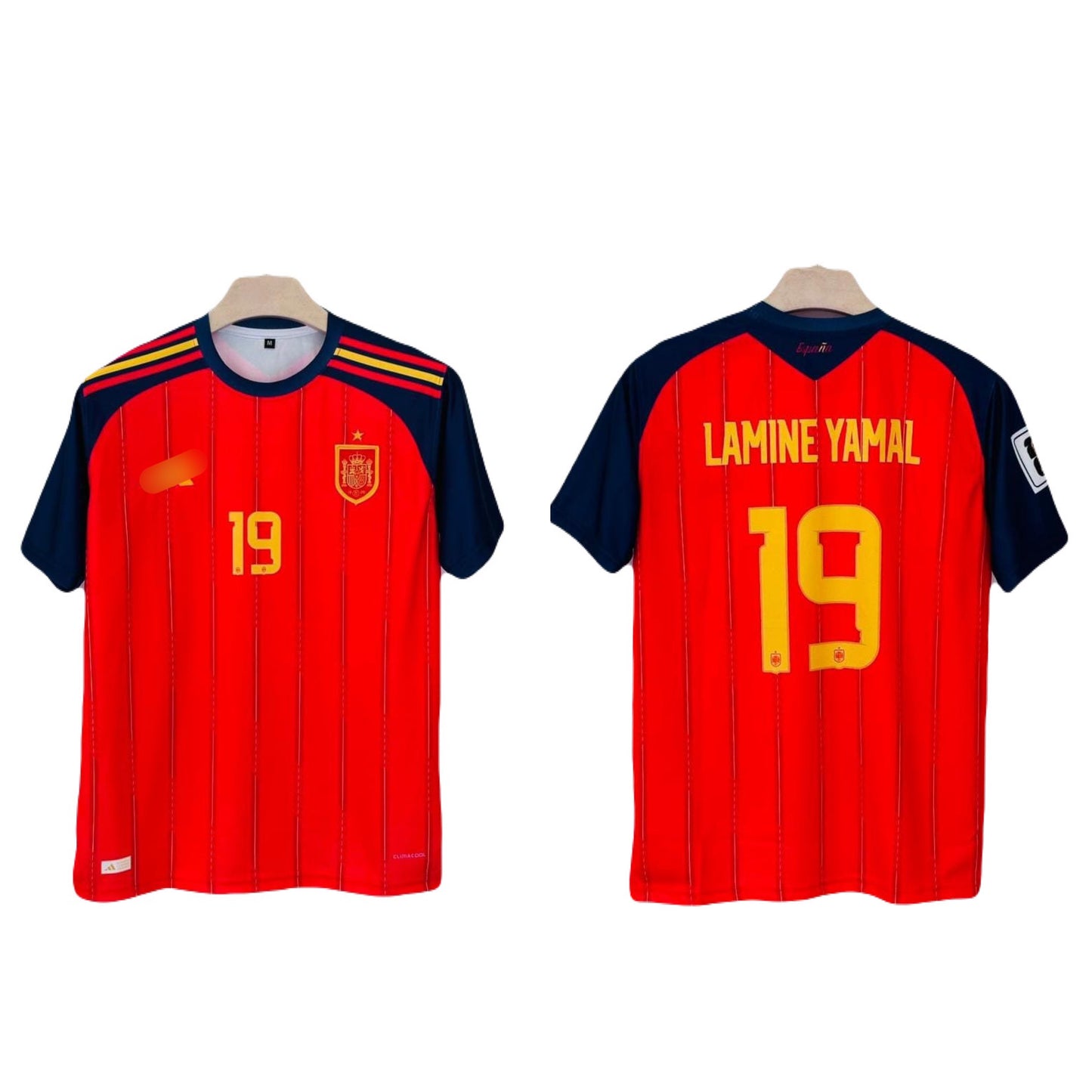 Spain 2026 World Cup Home Jersey  yamal Half Sleeve - P2000 ms retro store