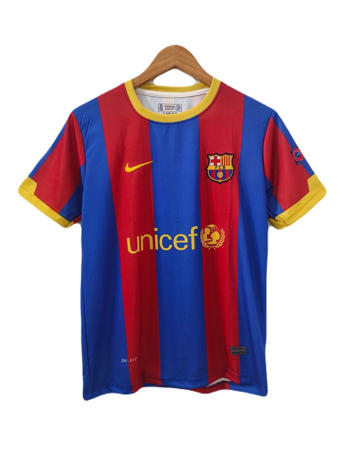 Barcelona Messi 2010-11 Home jersey Half sleeve