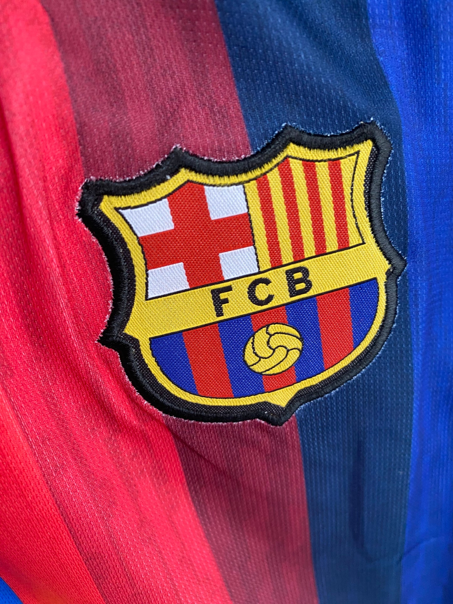 Yamal Barcelona new season home kit Half sleeve embroidery jersey - P2246