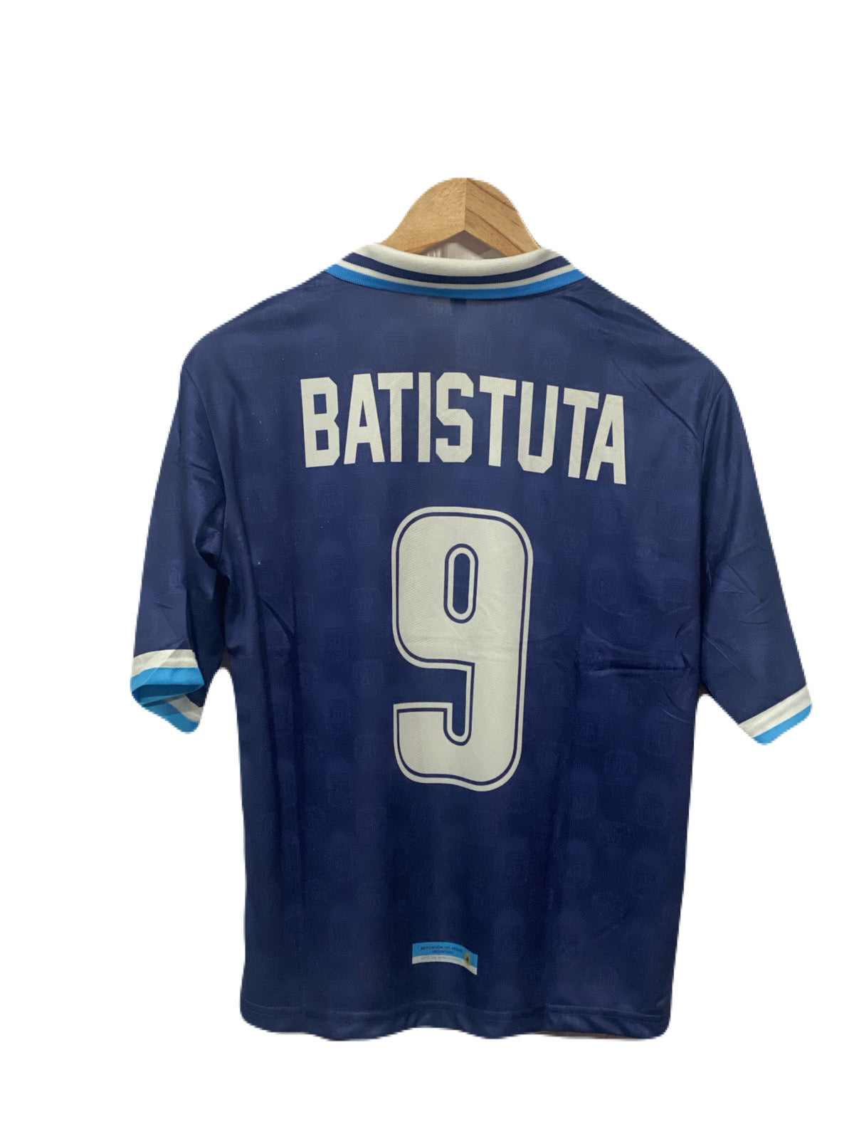 Argentina 1999-01 Away kit Batistuta Five sleeve P522 - Ms Retro Store