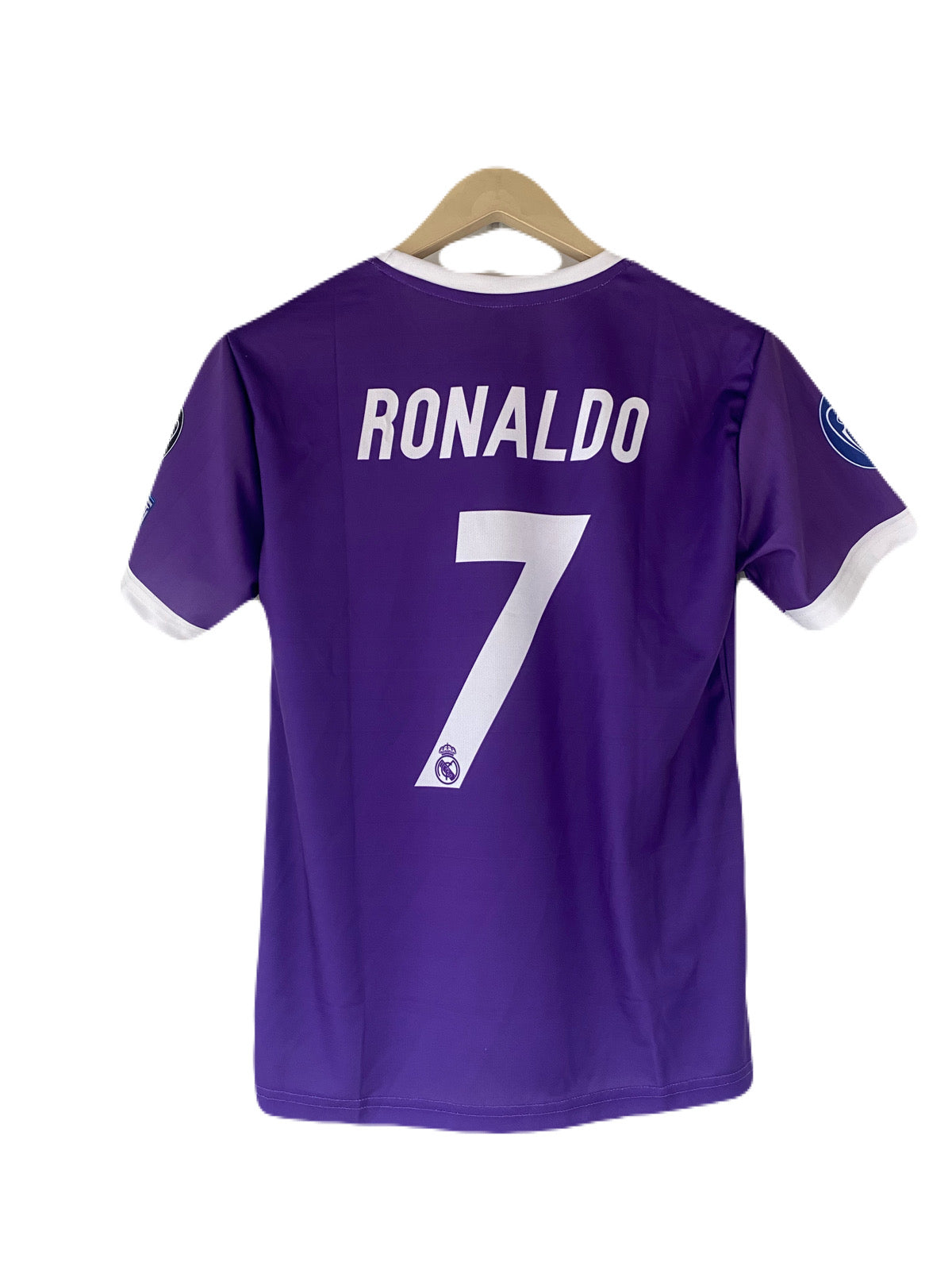 Ronaldo Real Madrid Half Sleeve Sublimation jersey