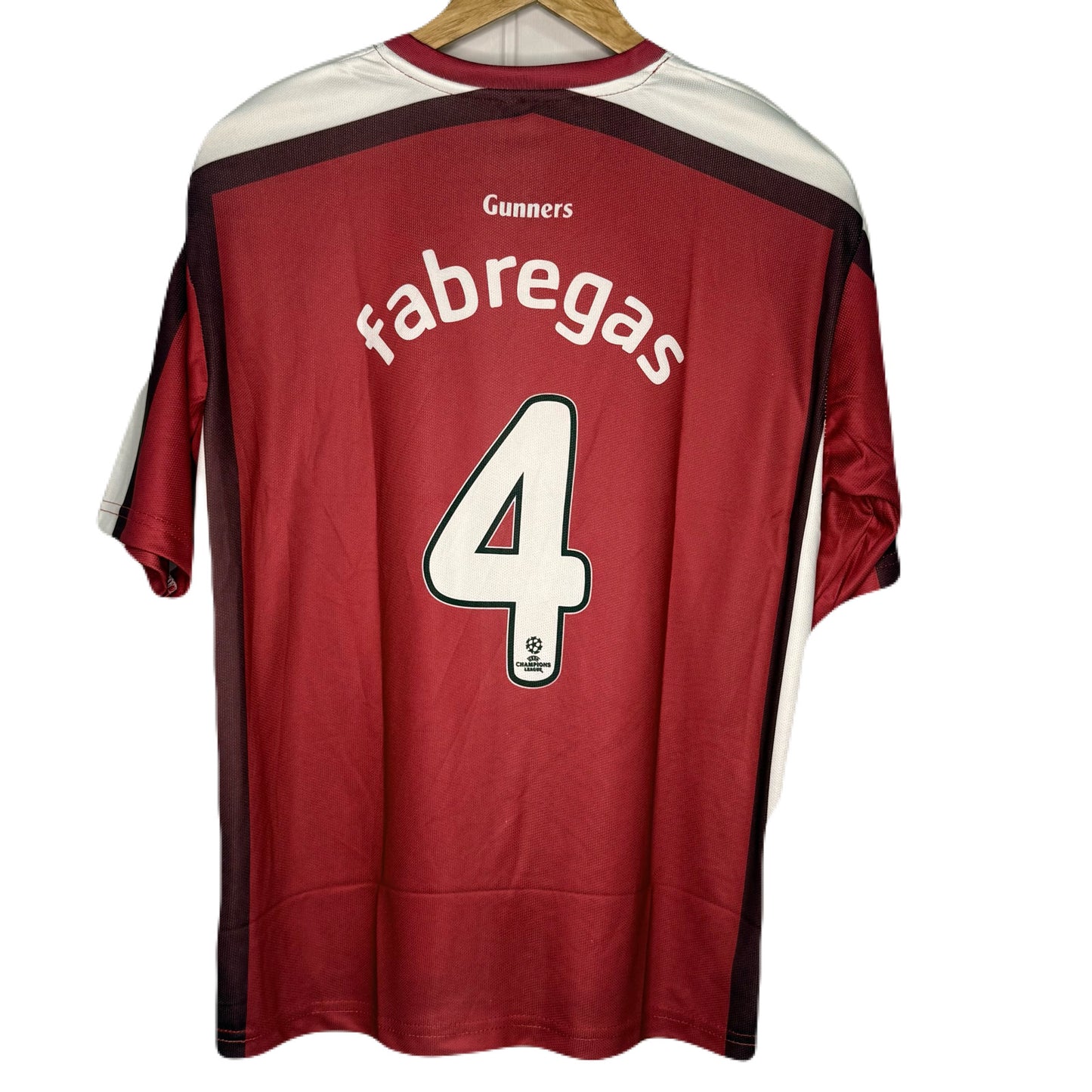 Arsenal Fc 2008-09 Home kit Fabregas Five Sleeve - Ms Retro Store