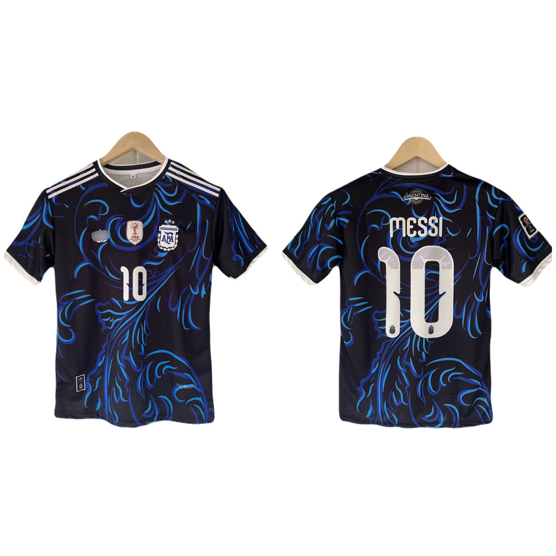 Messi Argentina 2026 Worldcup Away Half Sleeve Jersey -