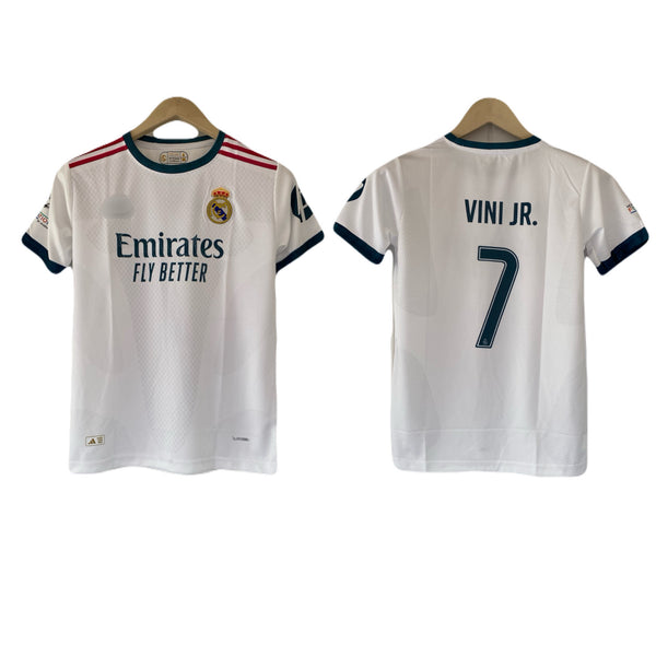Vinicius Real Madrid 2026-27 Home Kit embroidery half sleeve jersey - P2346