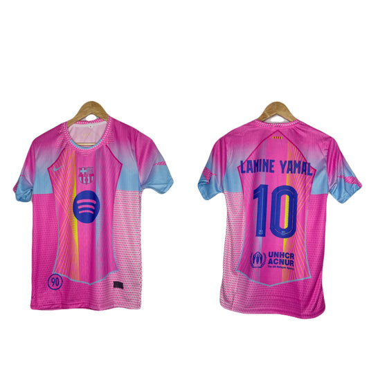 Fc Barcelona 2025-26 Pink Edition Kit Yamal - Ms Retro Store