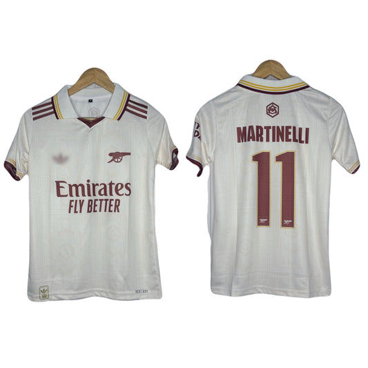 Arsenal 2025-26 Third Kit Martinelli  Half Sleeve - Ms Retro Store