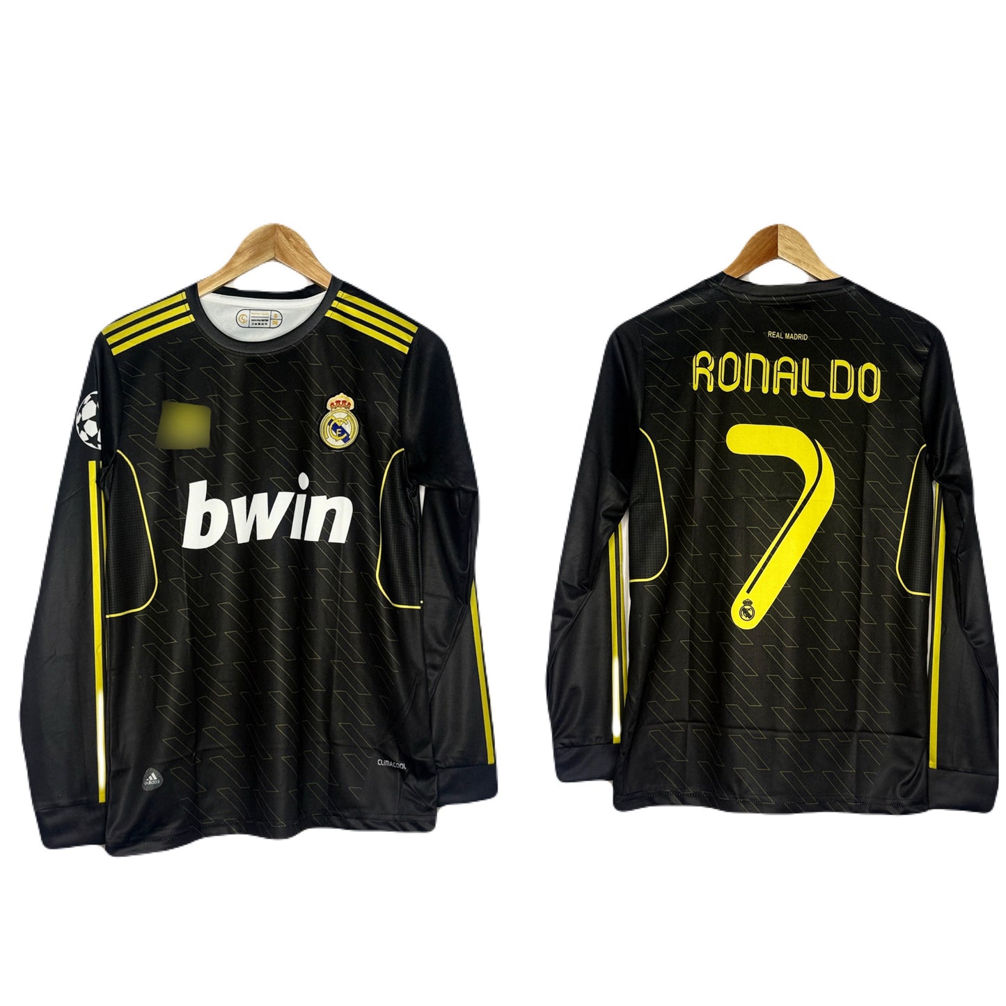 Real Madrid 2011-12 Away Kit Ronaldo Full Sleeve P1228- Ms Retro Store