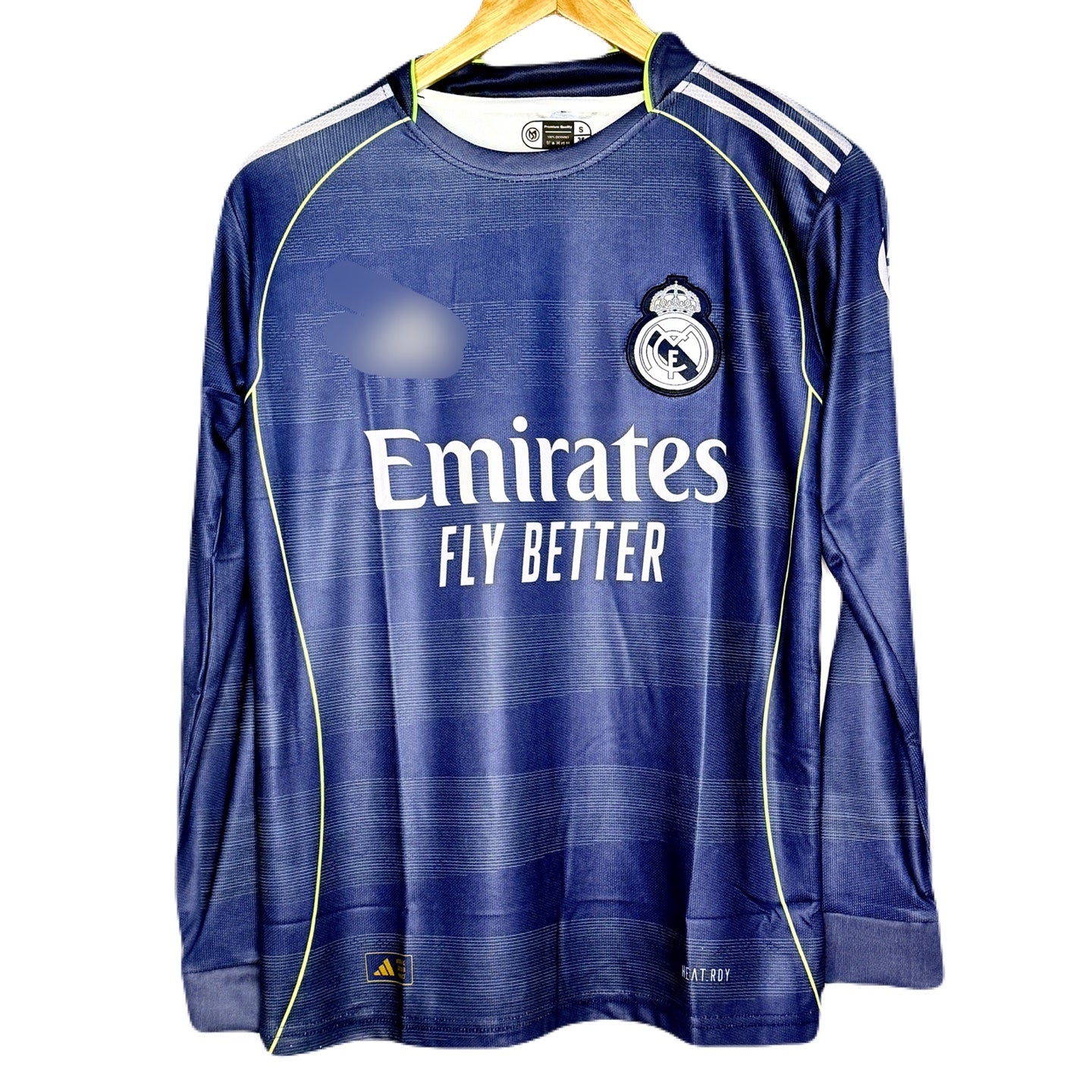 Real Madrid 2025-26 Away Kit Full Sleeve - Ms Retro Store