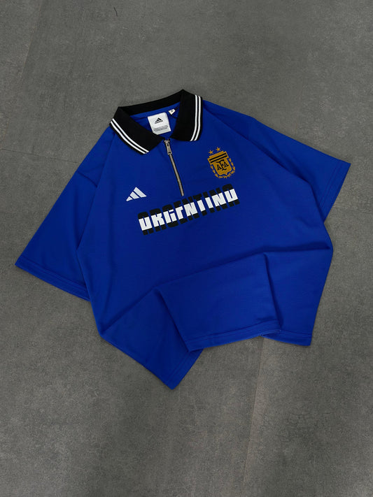 ARGENTINA FIVE SLEEVE ZIP T-SHIRT EMBROIDERY K75 -MS RETRO STORE