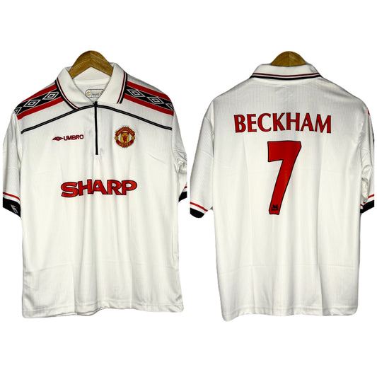 Manchester United 1998-99 Away Kit Beckham Five Sleeve - P1088 Ms Retro Store