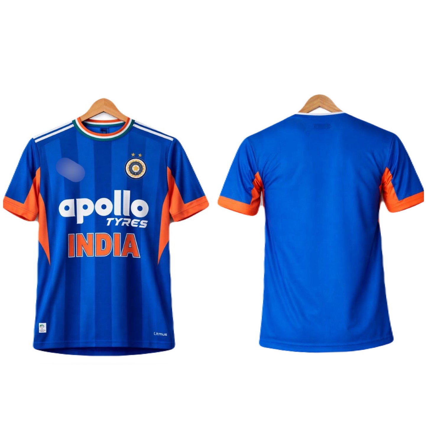 India 2026 T20 World Cup kit No name Half sleeve-  ms retro store