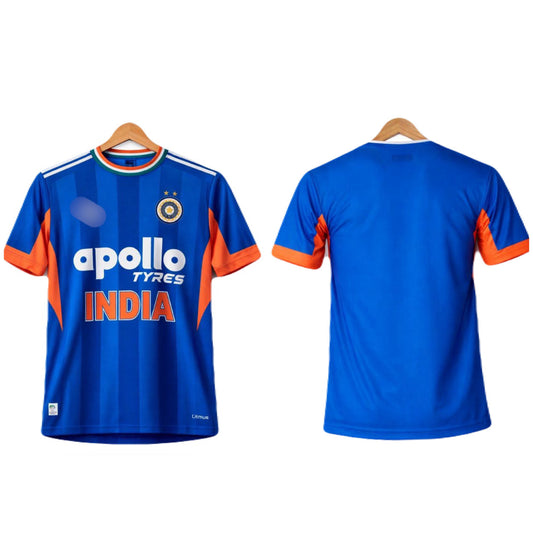 India 2026 T20 World Cup kit No name Half sleeve-  ms retro store