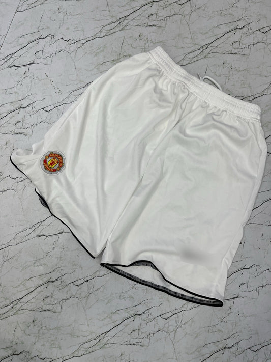 Premium first quality   Manchester United black strip Shorts - Ms Retro Store
