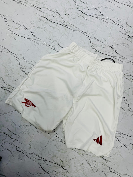Premium first quality  Arsenal  White Shorts - P590 Ms Retro Store