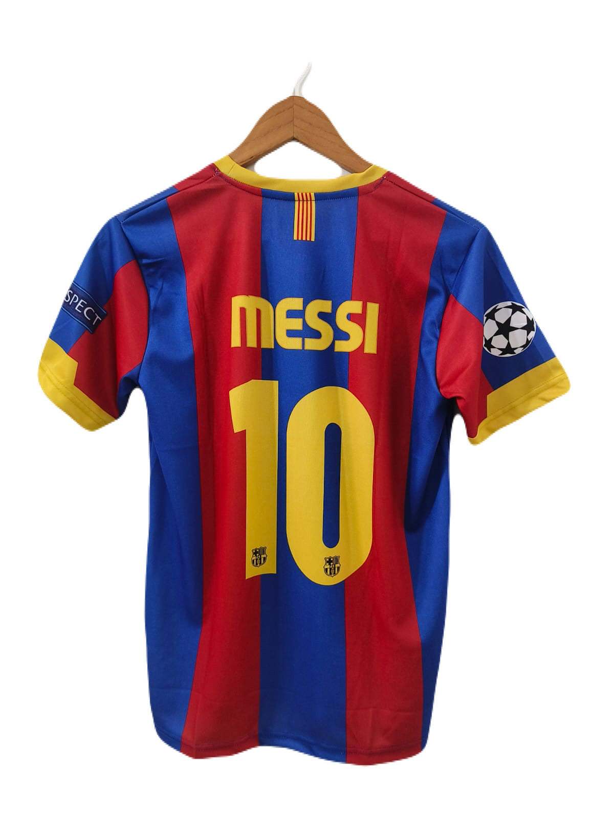 Barcelona Messi 2010-11 Home jersey Half sleeve