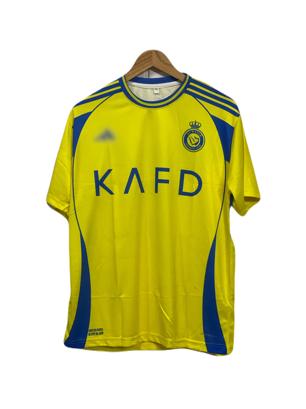 Al nassr Home kit 2024 Ronaldo Half sleeve - P323 - Ms Retro Store