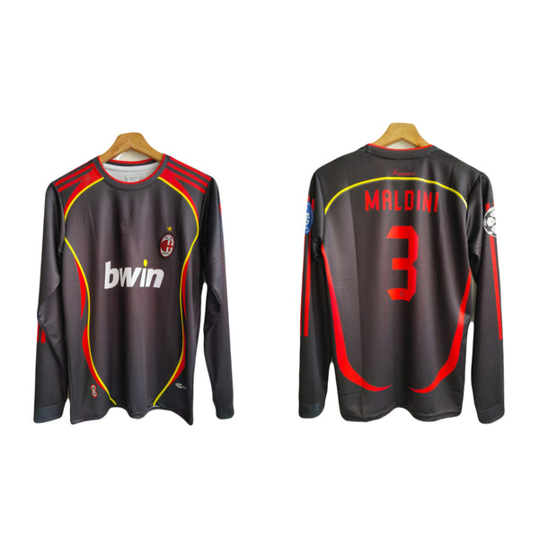 maldini Ac milan 2006/07 Third kit full sleeve Jersey -