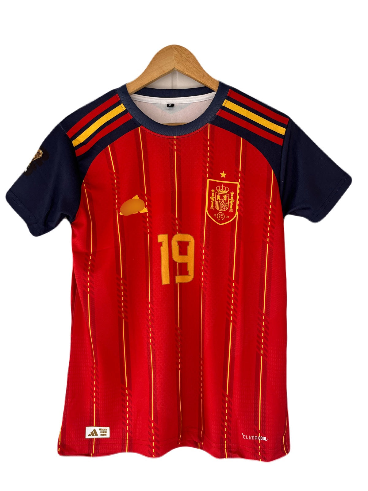 Lamine Yamal Spain 2026 World Cup Home Half Sleeve Sublimation Jersey - P1954