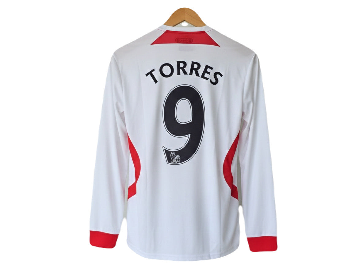 Liverpool 2007-08 Away Torres Full sleeve - Ms retro store