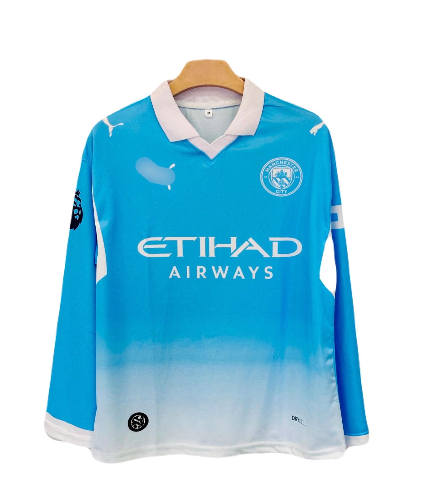Haaland Manchester City full sleeve  Collar Sublimtion Jersey P2435