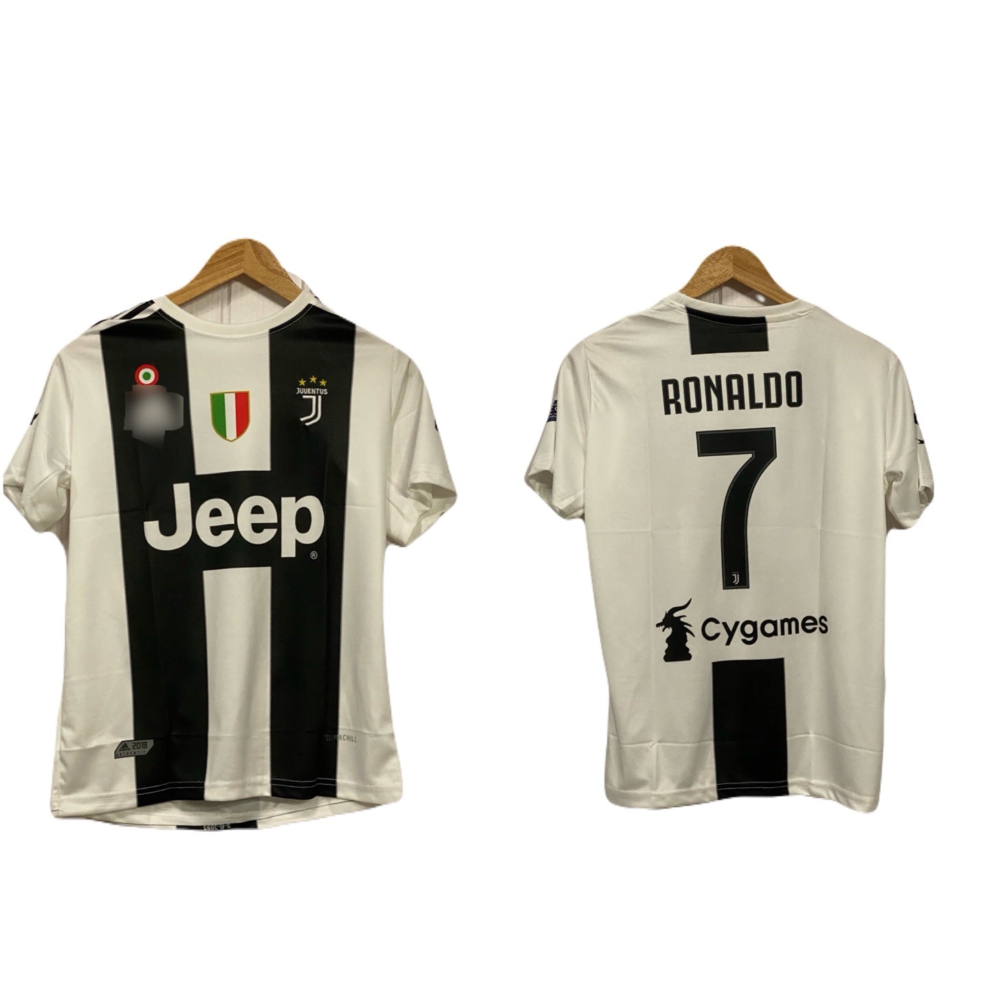 Juventus 2018-19 Home kit Ronaldo - P192 - Ms Retro Store