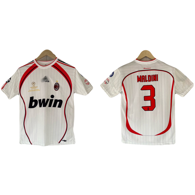 Maldini Ac Milan 2006-07 Away kit Half sleeve  -