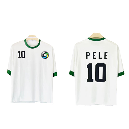 NewYork cosmos 1970s vintage pele jersey - ms retro store