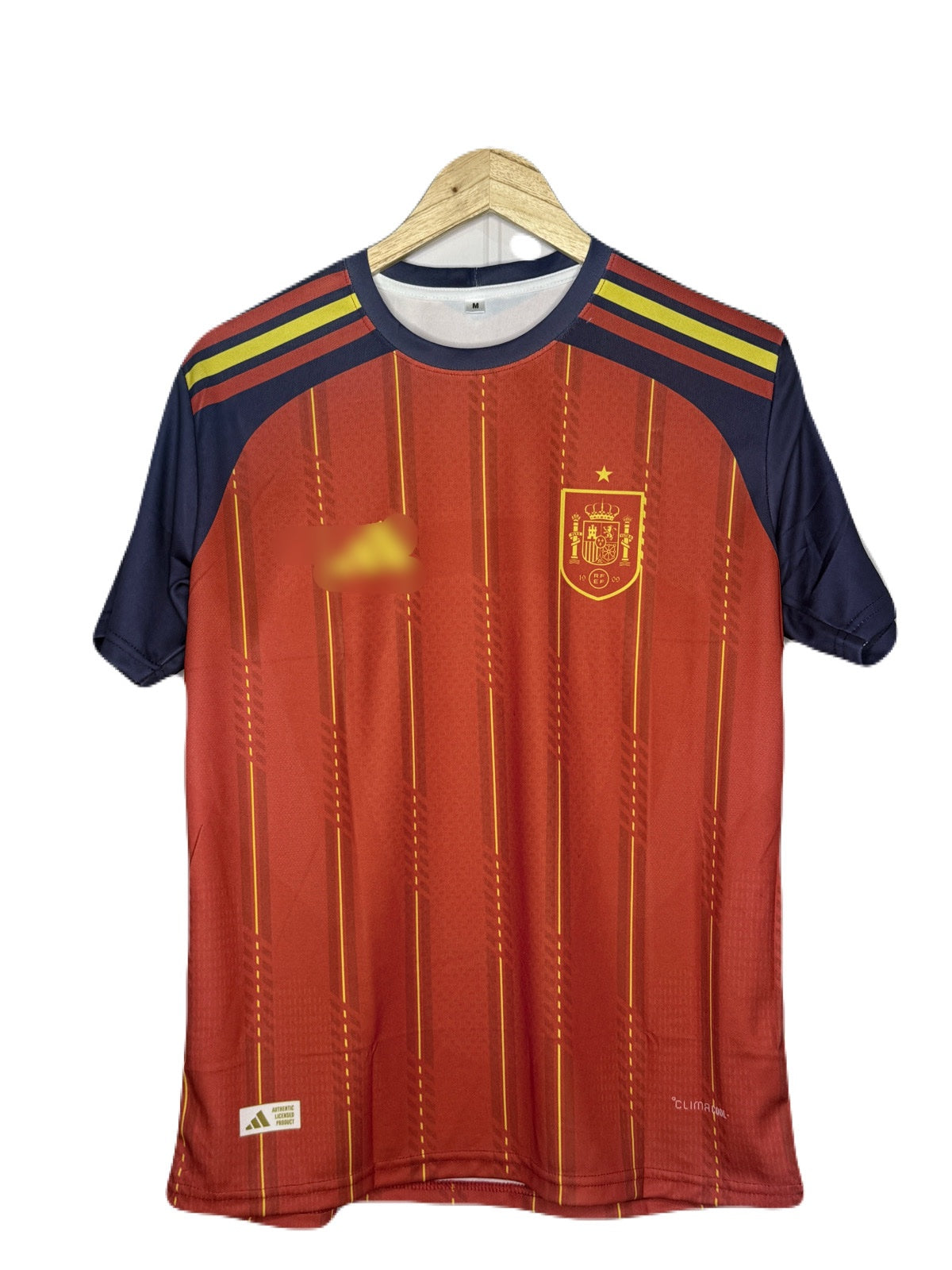 Spain 2026 World Cup Home Kit Plain Half Sleeve - P48  Ms Retro Store