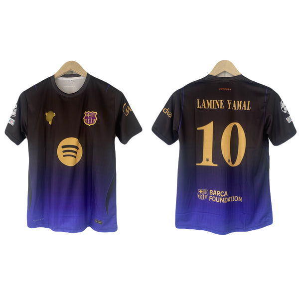 Yamal Barcelona 2026-27 Away kit Half sleeve embroidery - P2382