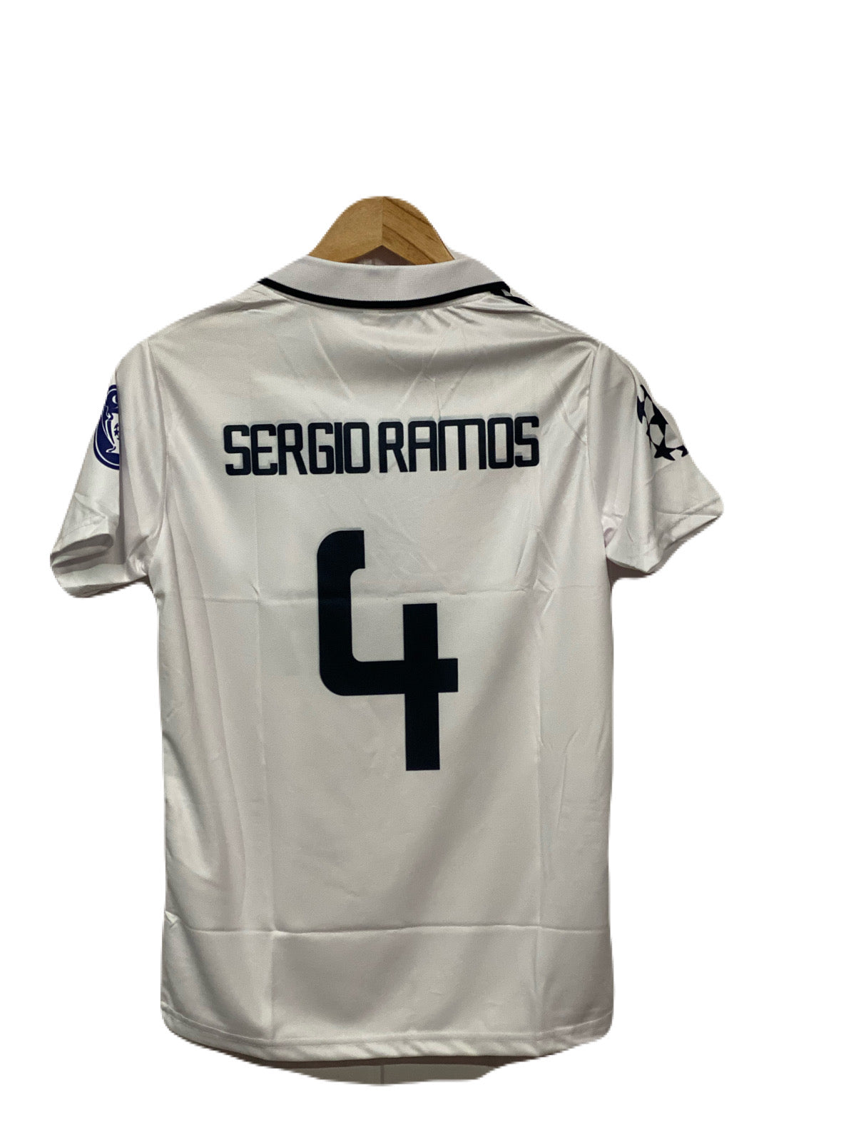 Real madrid 2011-12 Home kit Sergio Ramos Half sleeve P524 - Ms Retro Store