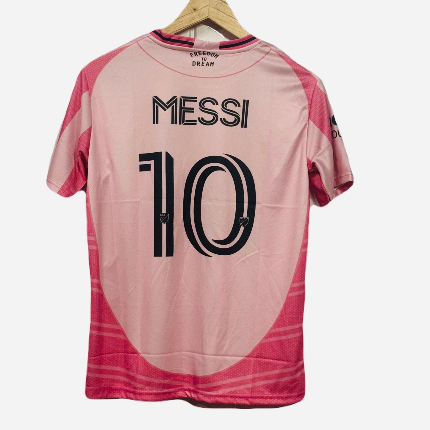 Inter Miami 2025-26 Home kit Messi Half sleeve - Ms Retro Store