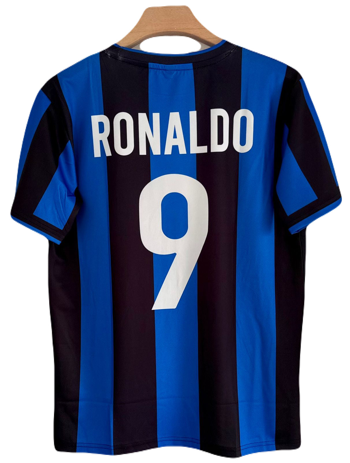 Inter Milan 1999-00 Home Kit Ronaldo Half Sleeve P1236 - Ms Retro Store