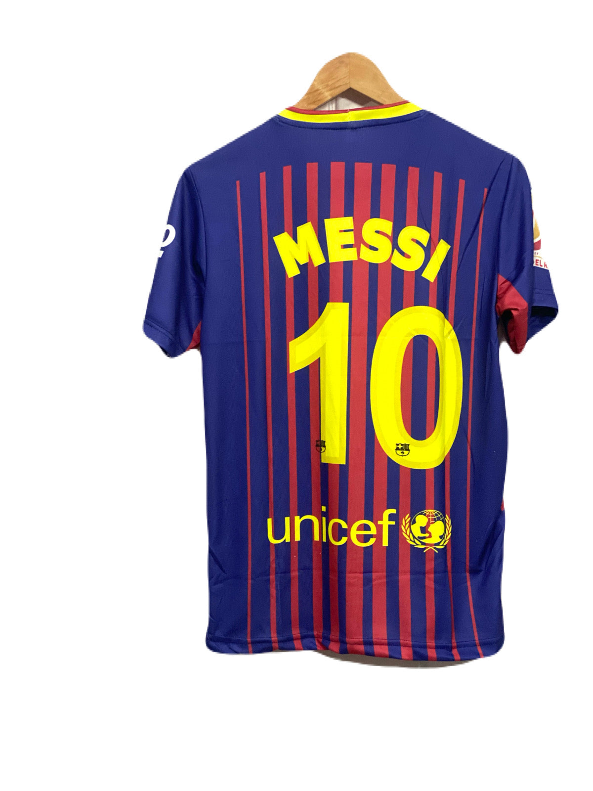 Barcelona 2018 copadelray final edition jersey messi Half sleeve  - ms retro store