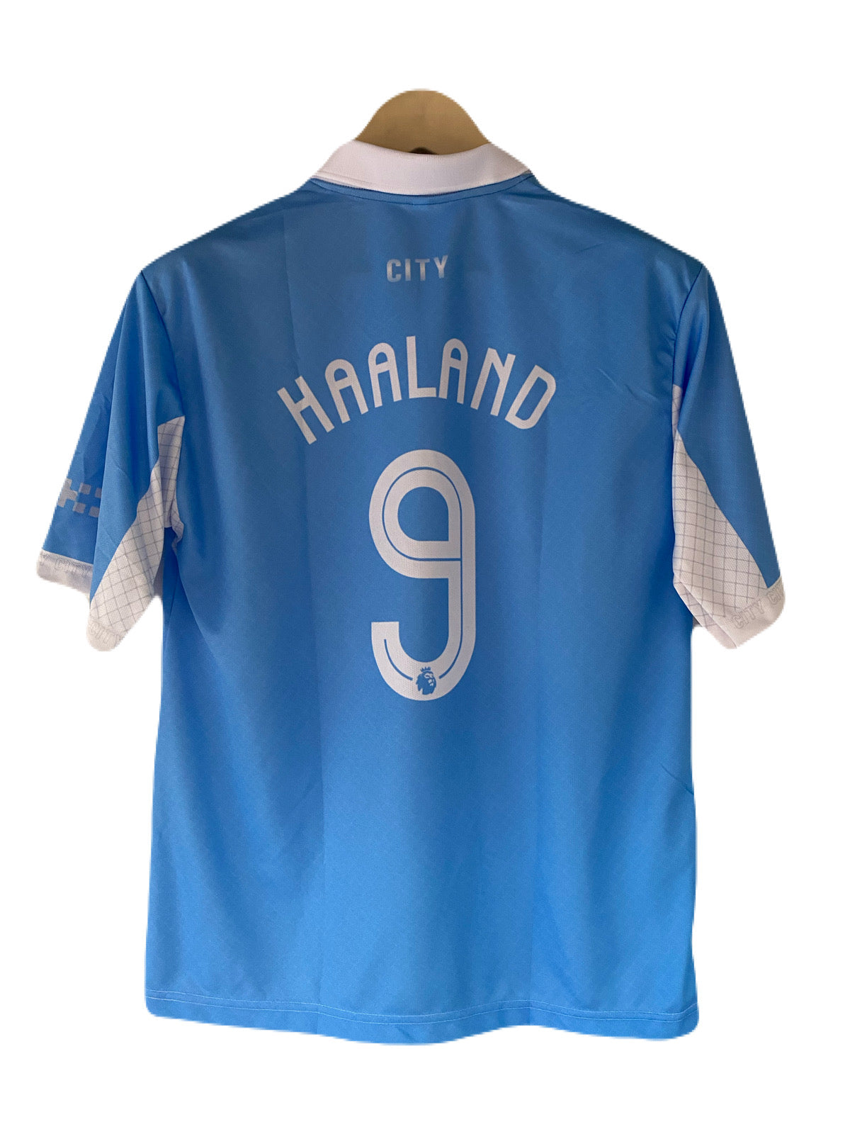 Halland Manchester city 2026-27 Home kit Five sleeve Collar Sublimation jersey- P2265