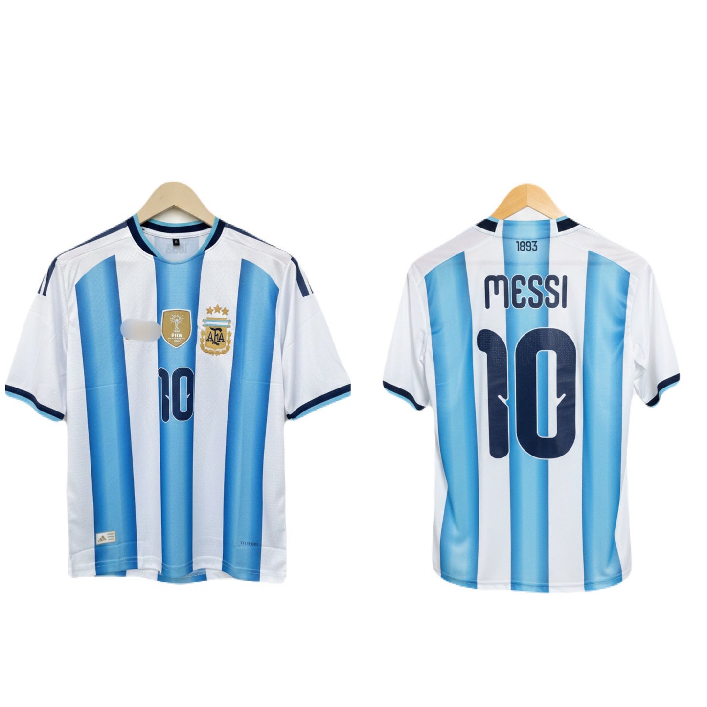 Argentina 2026 World Cup Lionel Messi home kit Five sleeve - Ms Retro Store