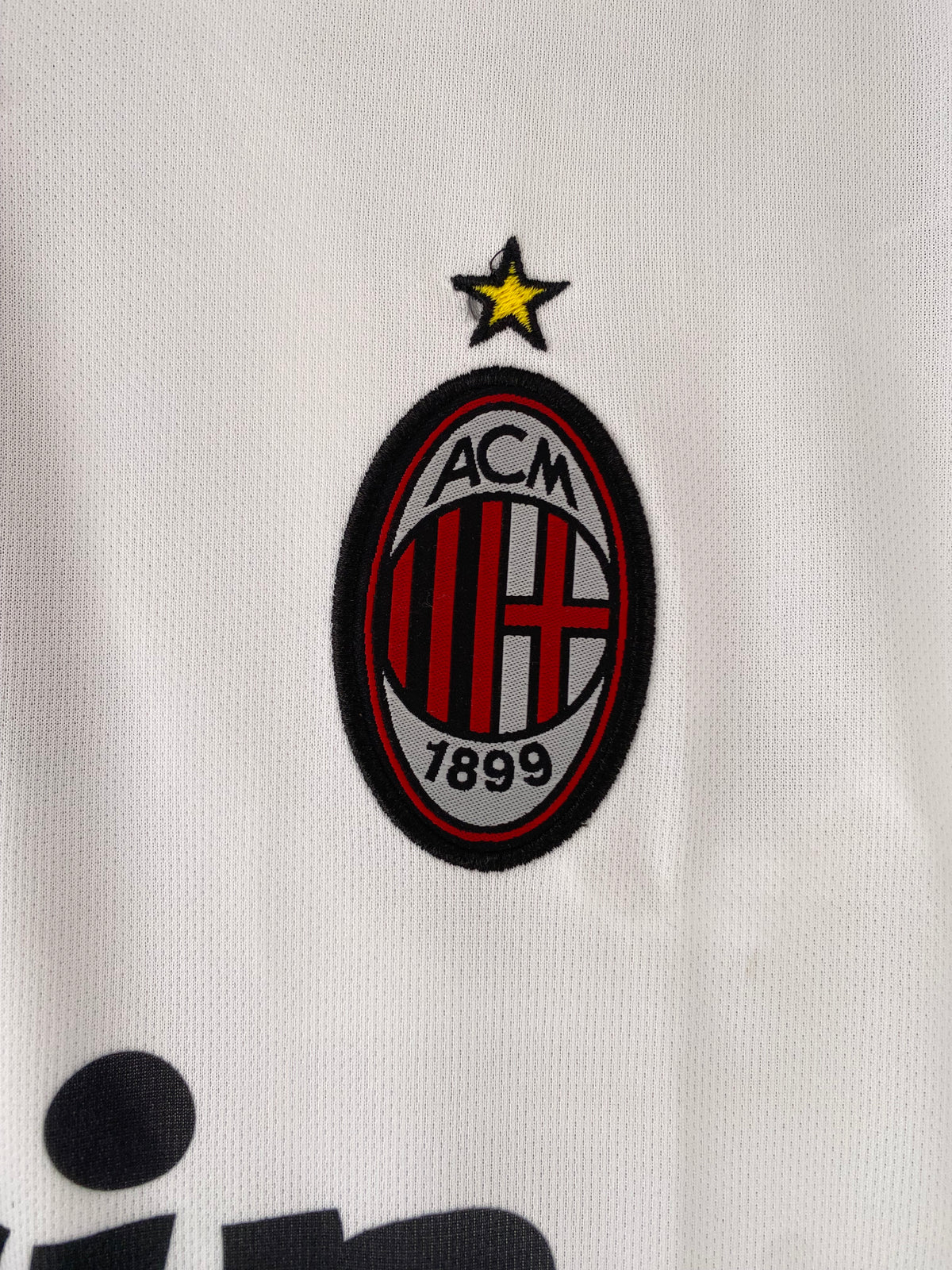 Beckham Ac milan collar Embroidery Fivesleeve jersey - P2769