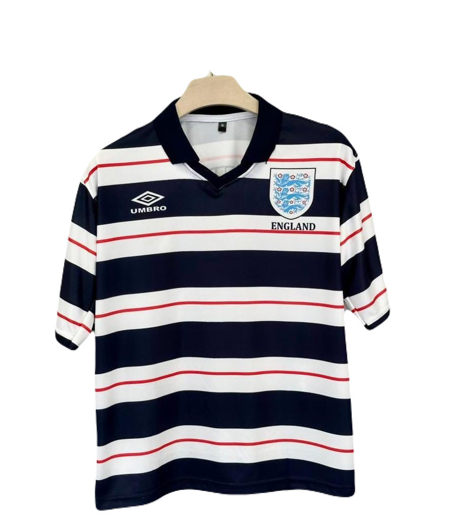England 90s Green Flag training football polo Beckham Five sleeve